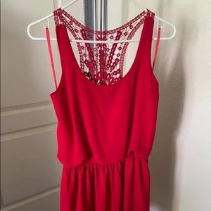 Red Spring Dress